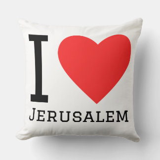 I love Jerusalem  Kudde