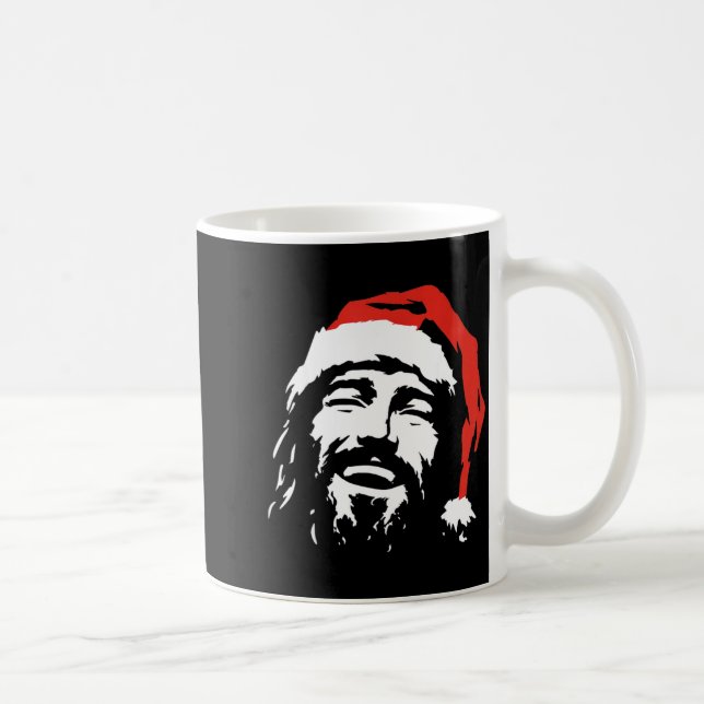 I Love Jesus Christmas Green  Kaffemugg (Höger)