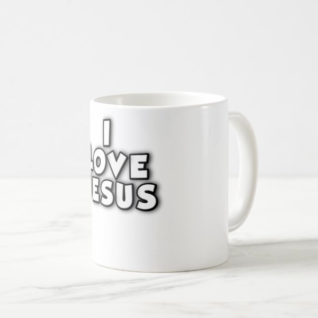 I Love Jesus Kaffemugg (Framsida höger)