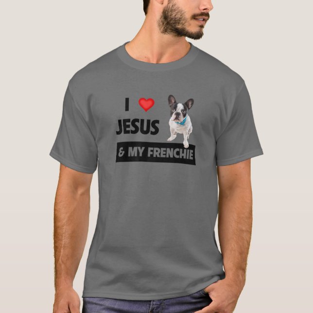 I Love Jesus T Shirt (Framsida)