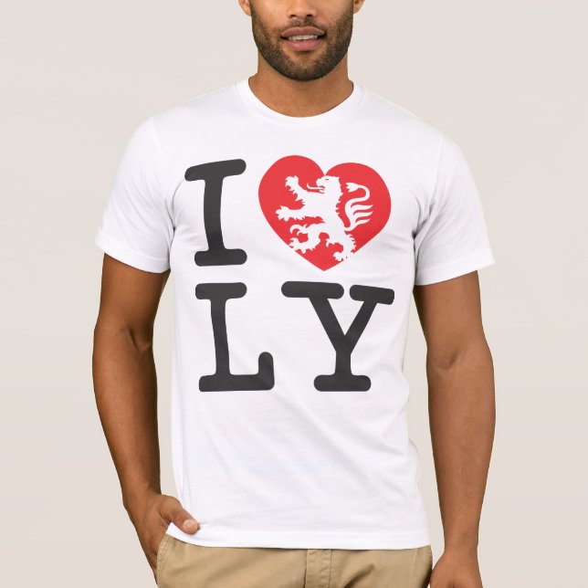 I love Lyon Tee (Framsida)