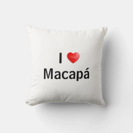 I love Macapá Kudde