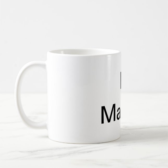 I love Manaus Kaffemugg (Vänster)