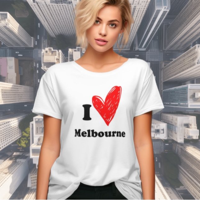 I love Melbourne Tröja (Skapare uppladdad)
