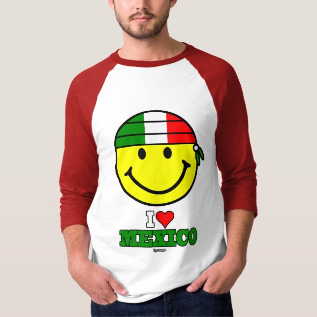 I LOVE MEXICO T SHIRT (Framsida)
