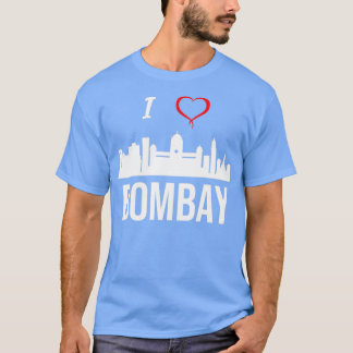 I love Mumbai or Bombay India T Shirt