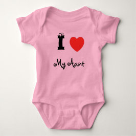 I love my aunt romper. tee