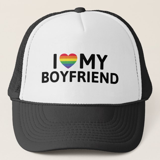 I Love My Boyfriend Keps (Framsida)