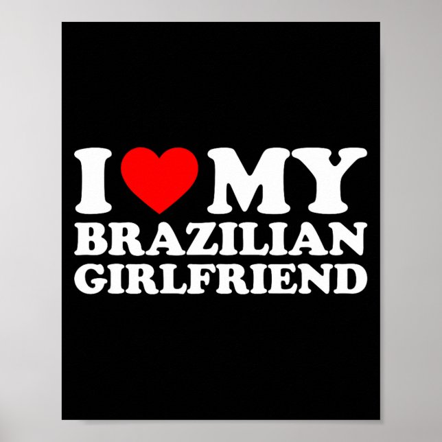 I Love My Brazilian Girlfriend  Poster (Framsidan)