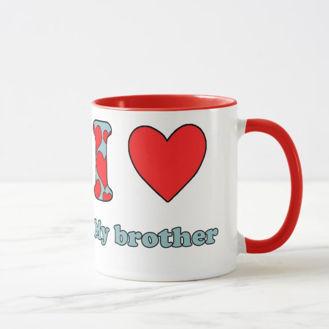 I love my brother mugg (Höger)