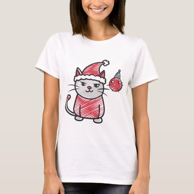 I love my cat  Collection  Design T-Shirt (Framsida)