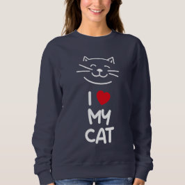 I love my cat t shirt