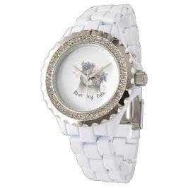 I love my cats armbandsur