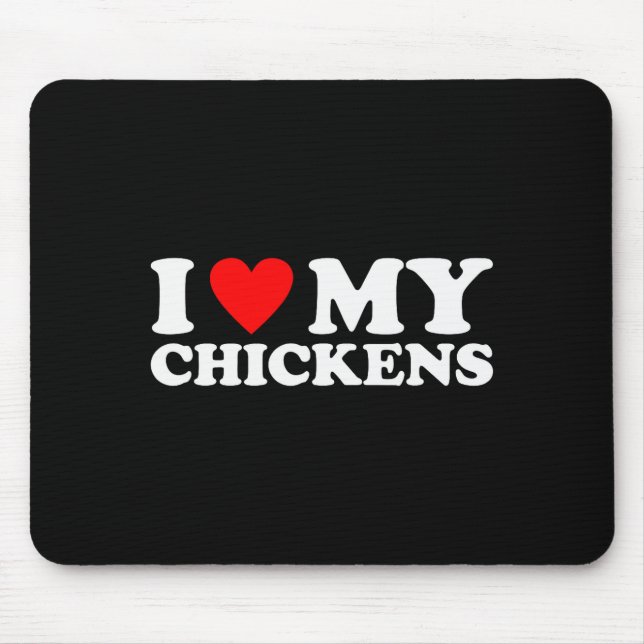 I Love My Chickens, I Heart My Chickens  Musmatta (Framsidan)