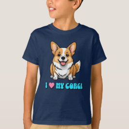 I Love My Corgi T Shirt