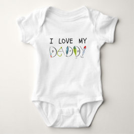 I Love My Daddy Fathers Day Gift-Gone Fishing  T Shirt