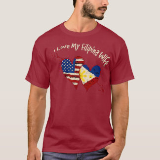 I Love my Filipina Wife Cute Pinay Philippines T Shirt