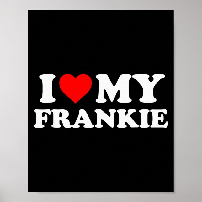 I Love My Frankie  Poster (Framsidan)