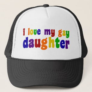 I Love My Gay Daughter Truckerkeps