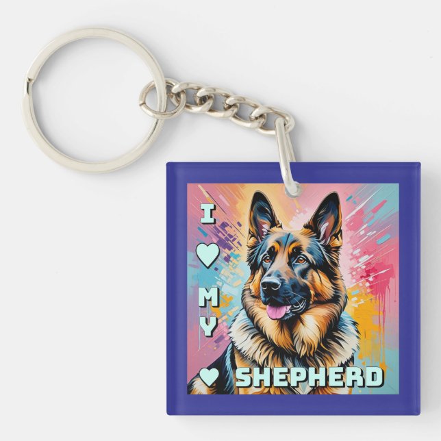 I love my German Shepherd (Framsidan)