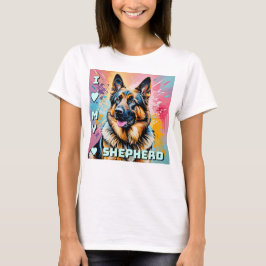 I love my German Shepherd T Shirt
