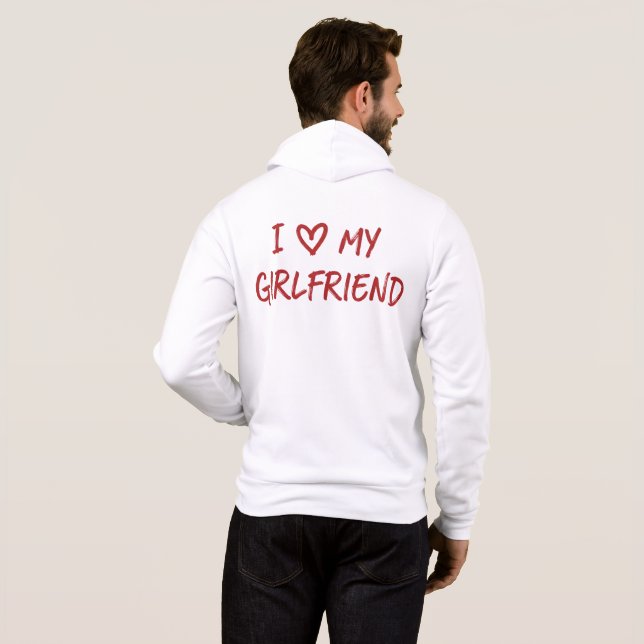 I love my Girlfreind T Shirt (Hel baksida)