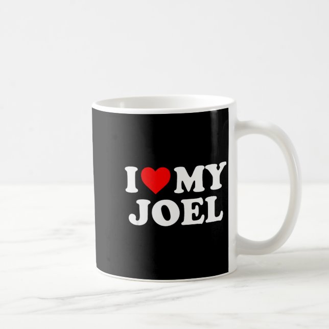 I Love My Joel  Kaffemugg (Höger)