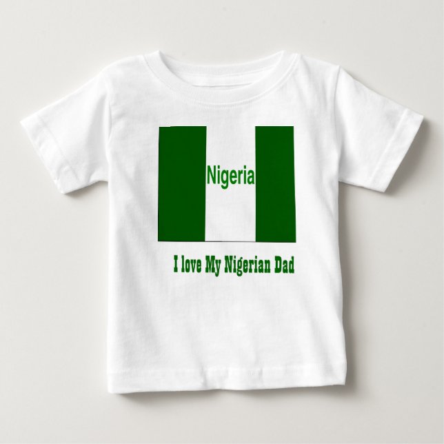 I love my nigerian dad tee (Framsida)
