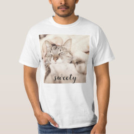 I love my sweet little cat photo t shirt