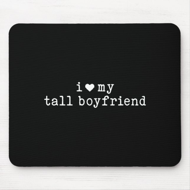 I Love My Tall Boyfriend Funny Girlfriend  Musmatta (Framsidan)