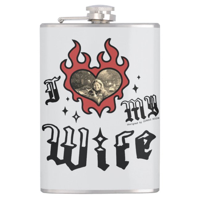 I Love My Wife - Red - DingusDesign  Fickplunta (Framsidan)