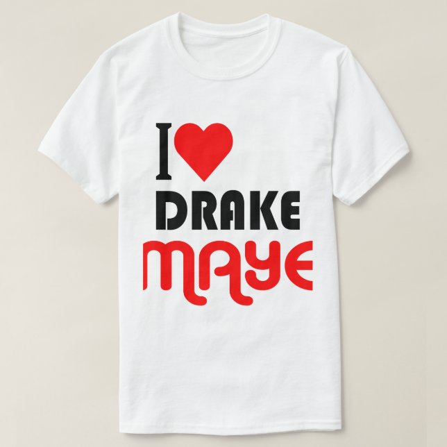 I Love Name - Heart Typography T- Shirt Design  T (Design framsida)