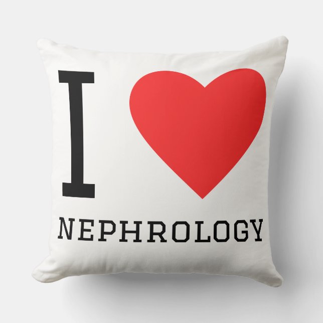 I love nephrology  kudde (Framsida)