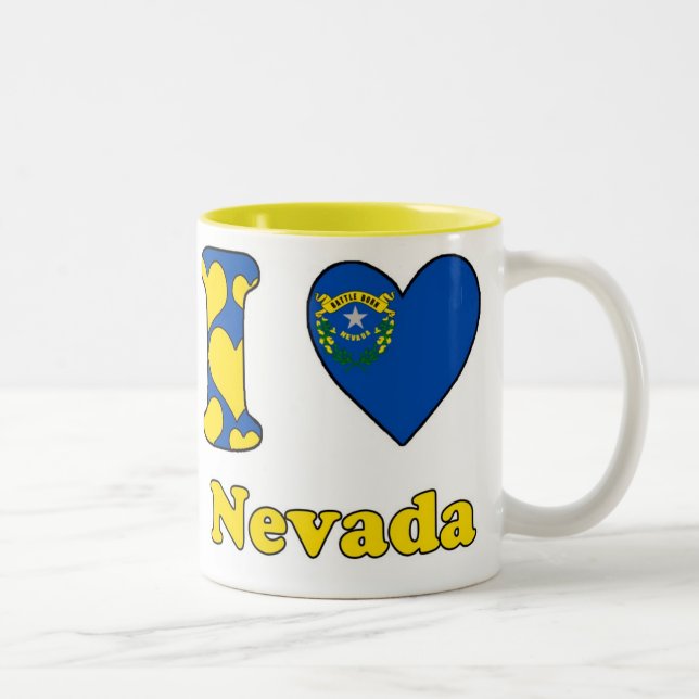I love Nevada Två-Tonad Mugg (Höger)