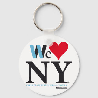 I LOVE NY, WE LOVE NY, DO YOU? NYCKELRING