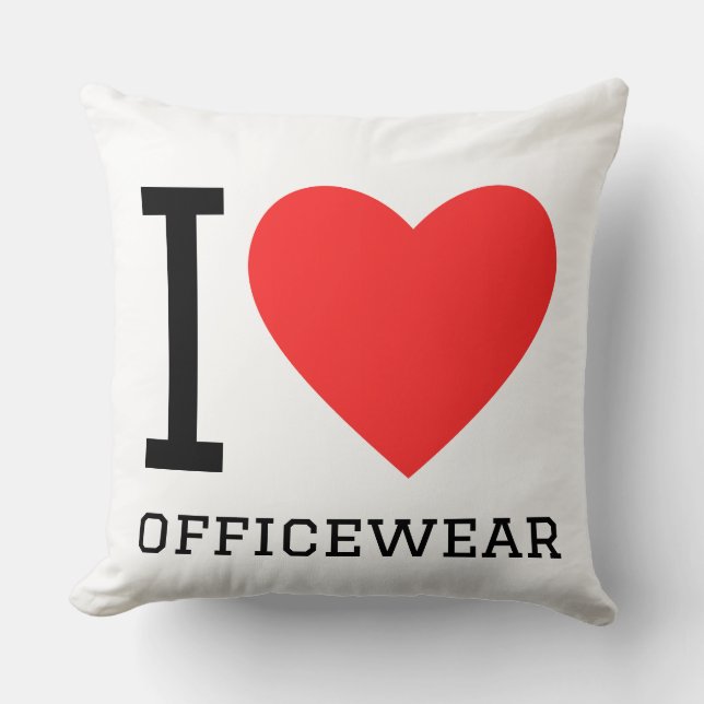 I love officewear kudde (Framsida)