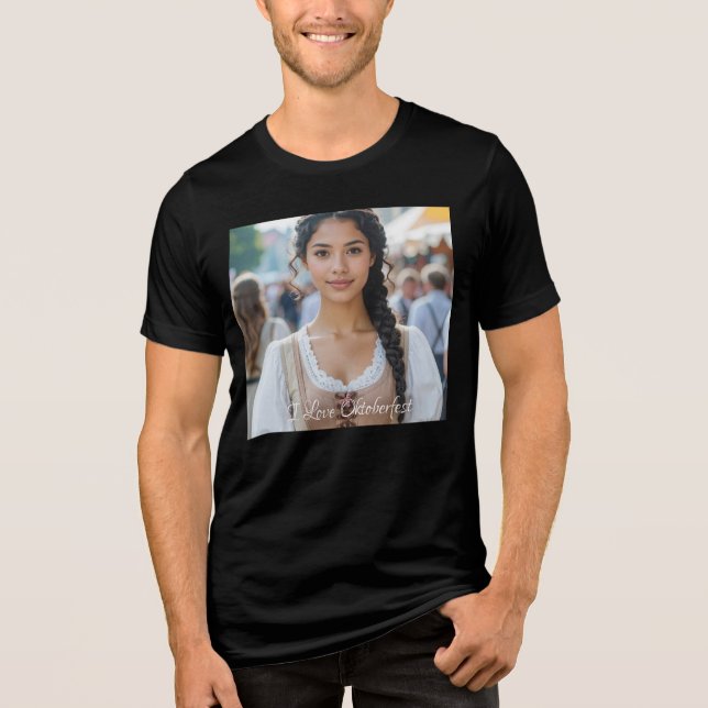 I LOVE OKTOBERFEST T SHIRT (Framsida)