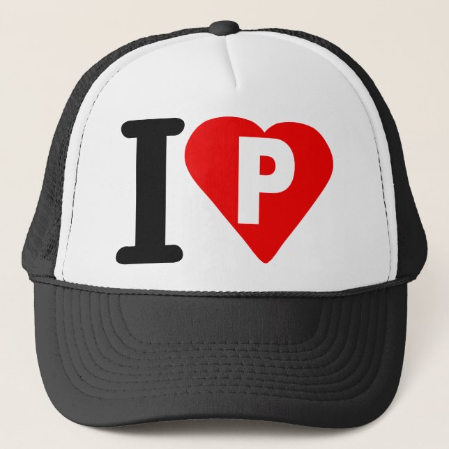 I-LOVE-P. TRUCKERKEPS (Framsida)