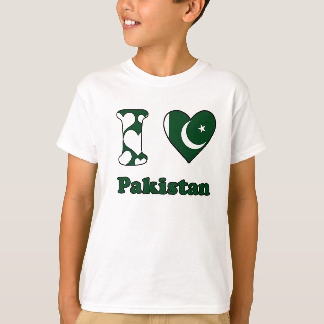 I love Pakistan T-shirt (Framsida)