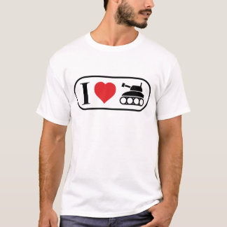 I Love Panzer T Shirt