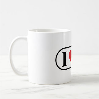 I Love Panzer - Tasse Kaffemugg