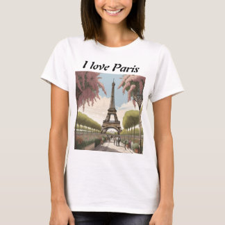 I love Paris T Shirt