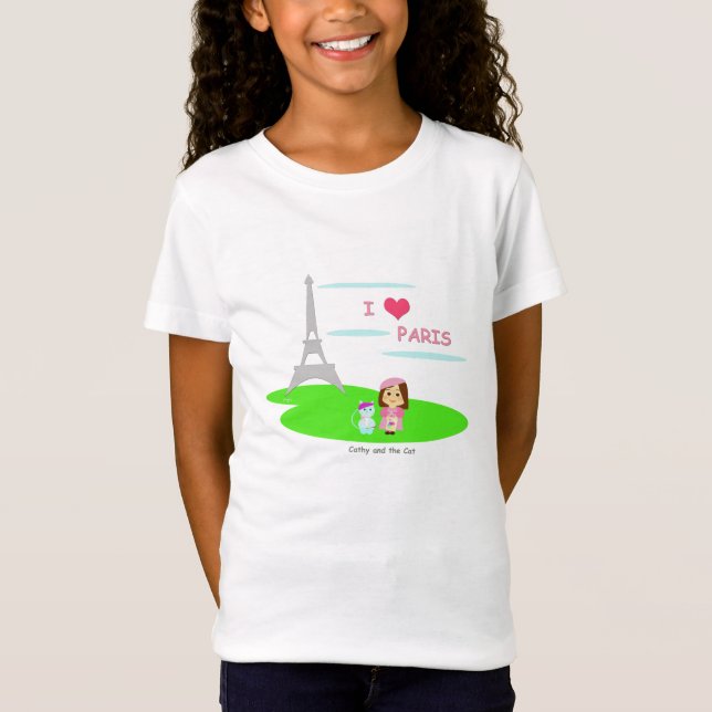 I love Paris Tee (Framsida)