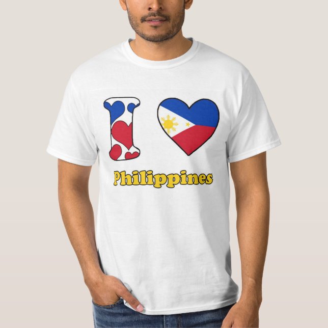 I love Philippines Tee (Framsida)