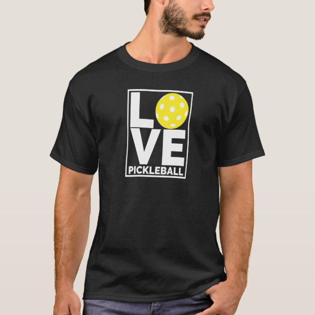 I Love Pickleball  Do You T Shirt (Framsida)