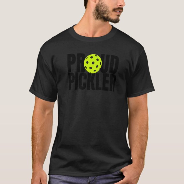 I Love Pickleball Player Sports  Pickleball T Shirt (Framsida)