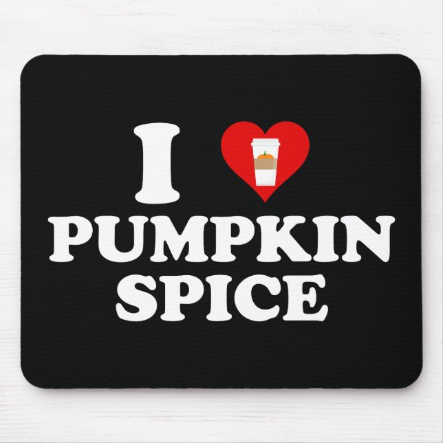 I Love Pumpkin Spice Musmatta (Framsidan)