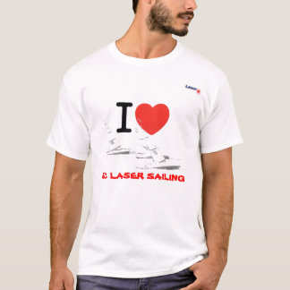 I love RC laser Sailing Tee