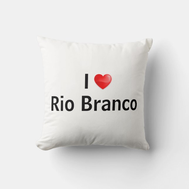 I love Rio Branco Kudde (Framsida)