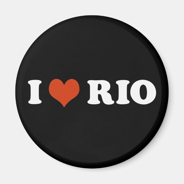 I Love Rio Magnet (Framsidan)